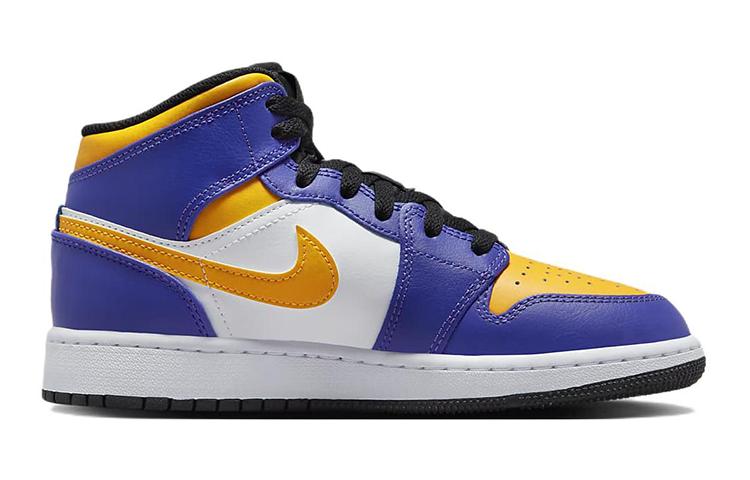 Jordan 1 Mid Lakers 2022 GS DQ8423-517