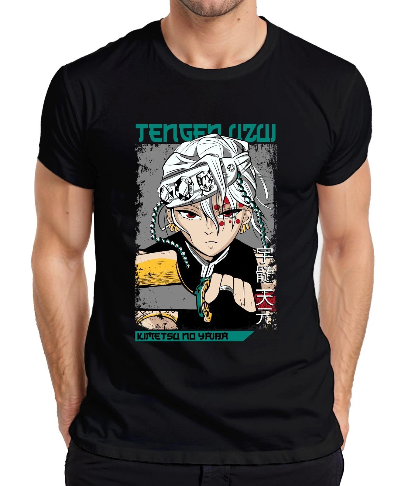Tengen Uzui Kimetsu no Yaiba Sound Hashira Anime Geschenk Japan Y2K Streetwear H XXXXL