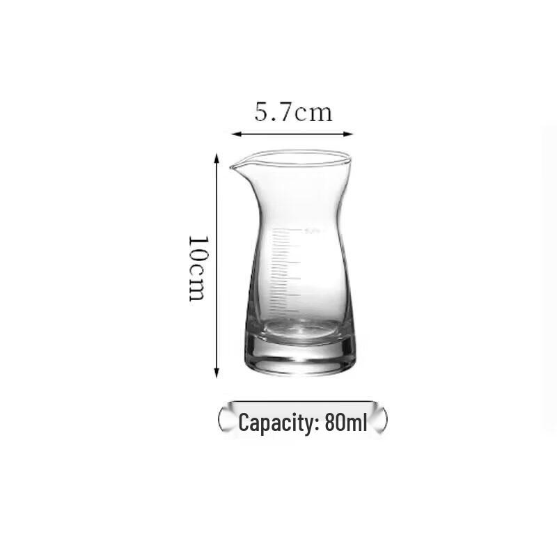 Thickened Stemmed Shot Glass