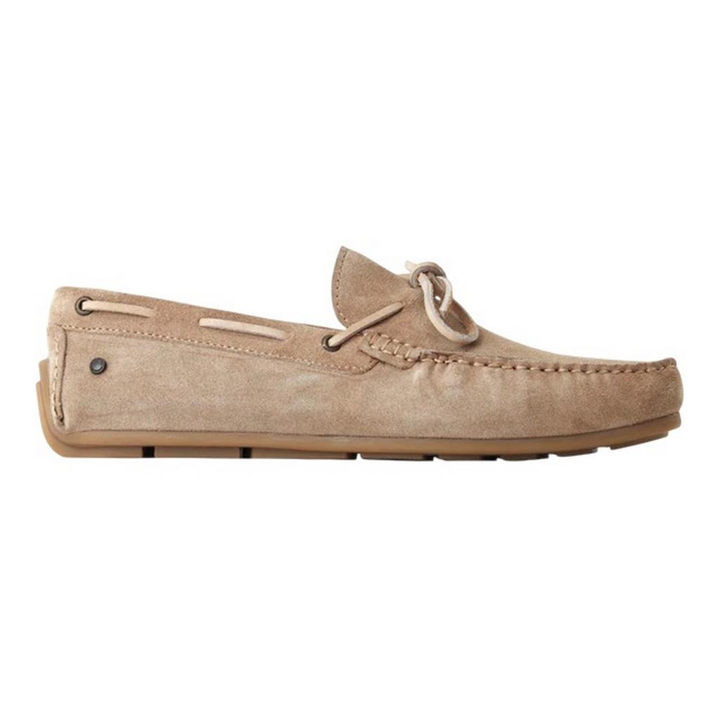 BASE LONDON Herren Brooks Driver Wildleder Bootsschuhe