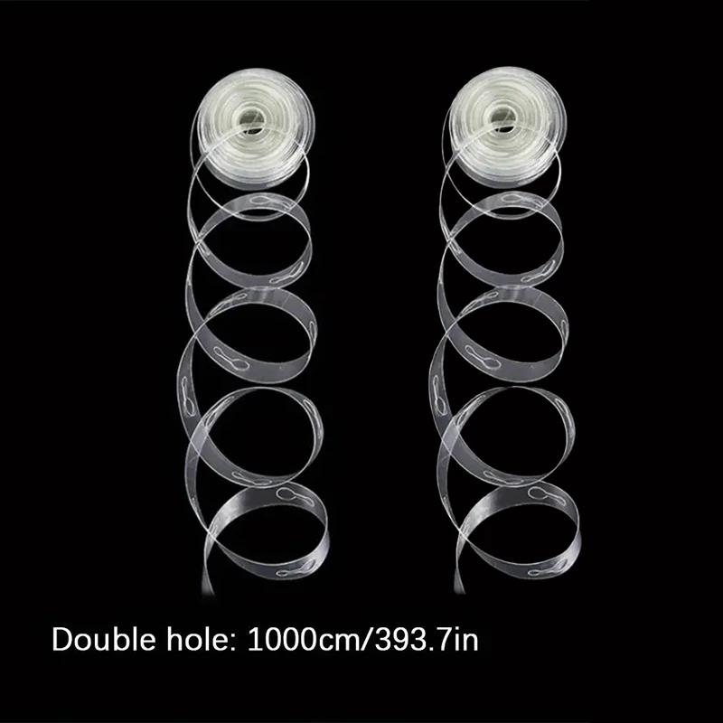 10 Meter Double Hole Balloon Chain, Perfect Decoration for Graduation Ceremonies,Birthday Parties,Baby Parties,and Any Occasion