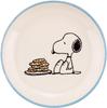 PEANUTS Snoopy Fünf-Teller-Set klein 14 cm Durchmesser x 2 cm beinhaltet ein Beilagenbrot und einzelne Mikrowellen- und spülmaschinenfest Mino Yamaka Hergestellt in SDGs