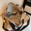 Stylish Nylon Duffel Bag for Women – Lightweight Travel & Gym Tote with Adjustable Shoulder Strap and Spacious Design