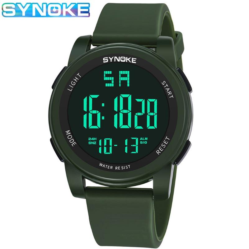New Top Brand Waterproof Sports Watch Men's Outdoor Electronic Watch Luminous Multifunctional Student Men's Watch