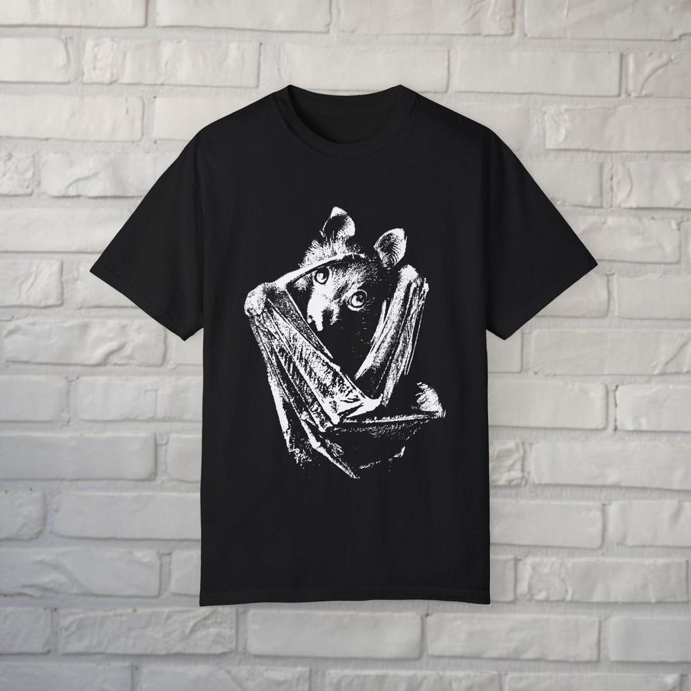 Bat Shirt Gothic Vampire Graphic Tee Goth Oddities Curiosity Gift Unisex Tee