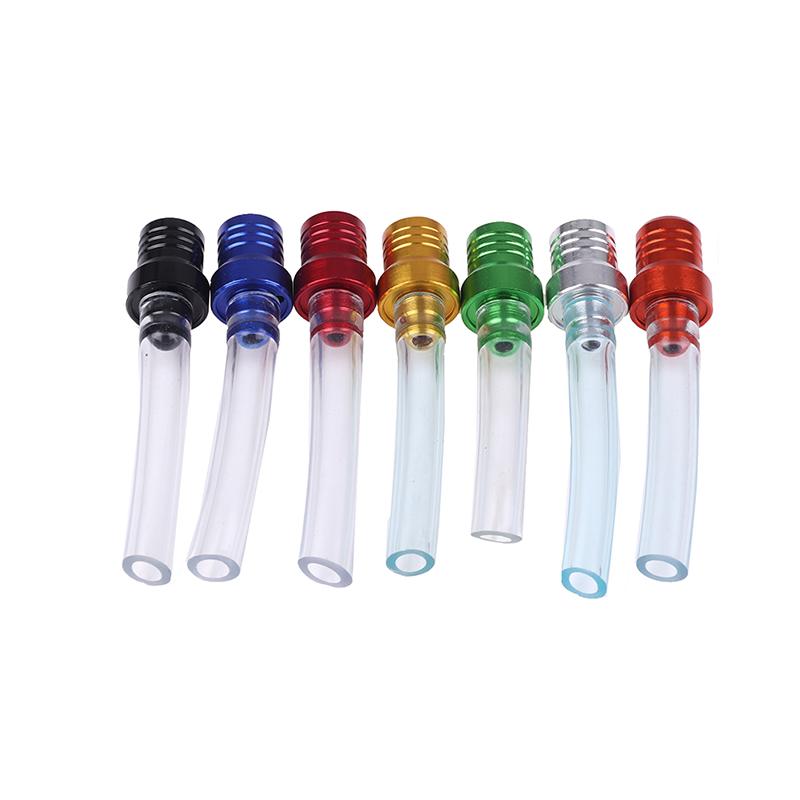 Universal Motorcycle Gas Petrol Fuel Cap 2 Way Valves Vent Breather Hoses Tubes