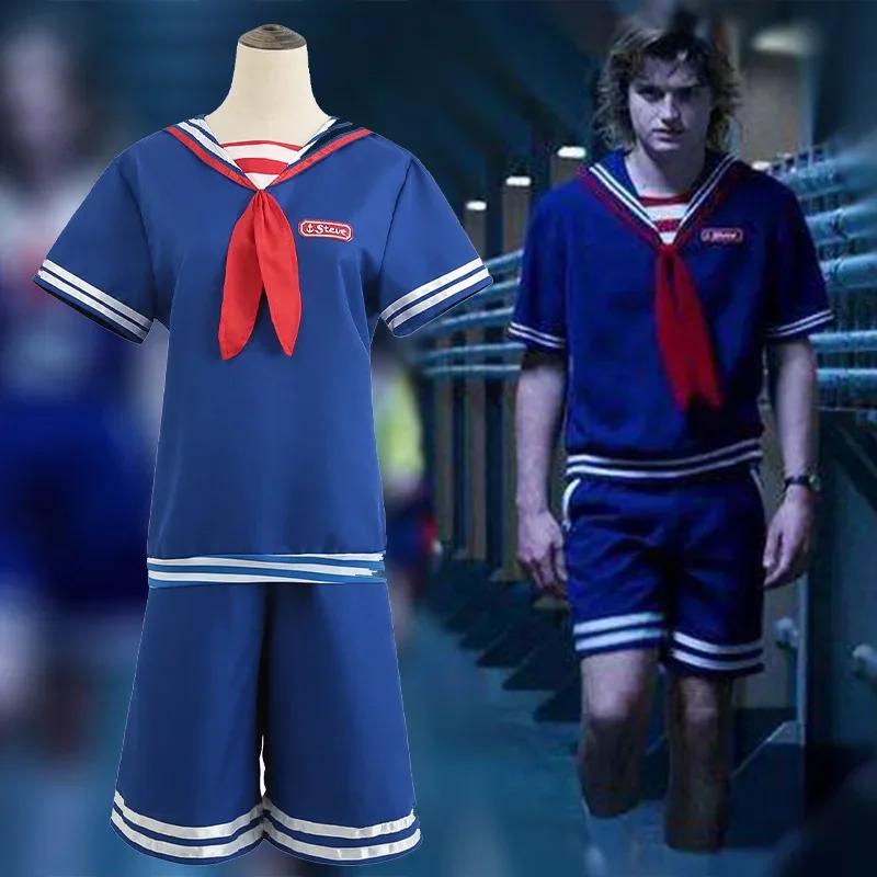 Halloween Cosplay Uniforms Navy Uniform Cosplay Robin Scoops Ahoy Cosplay Halloween Costume Uniform Fancy Dress