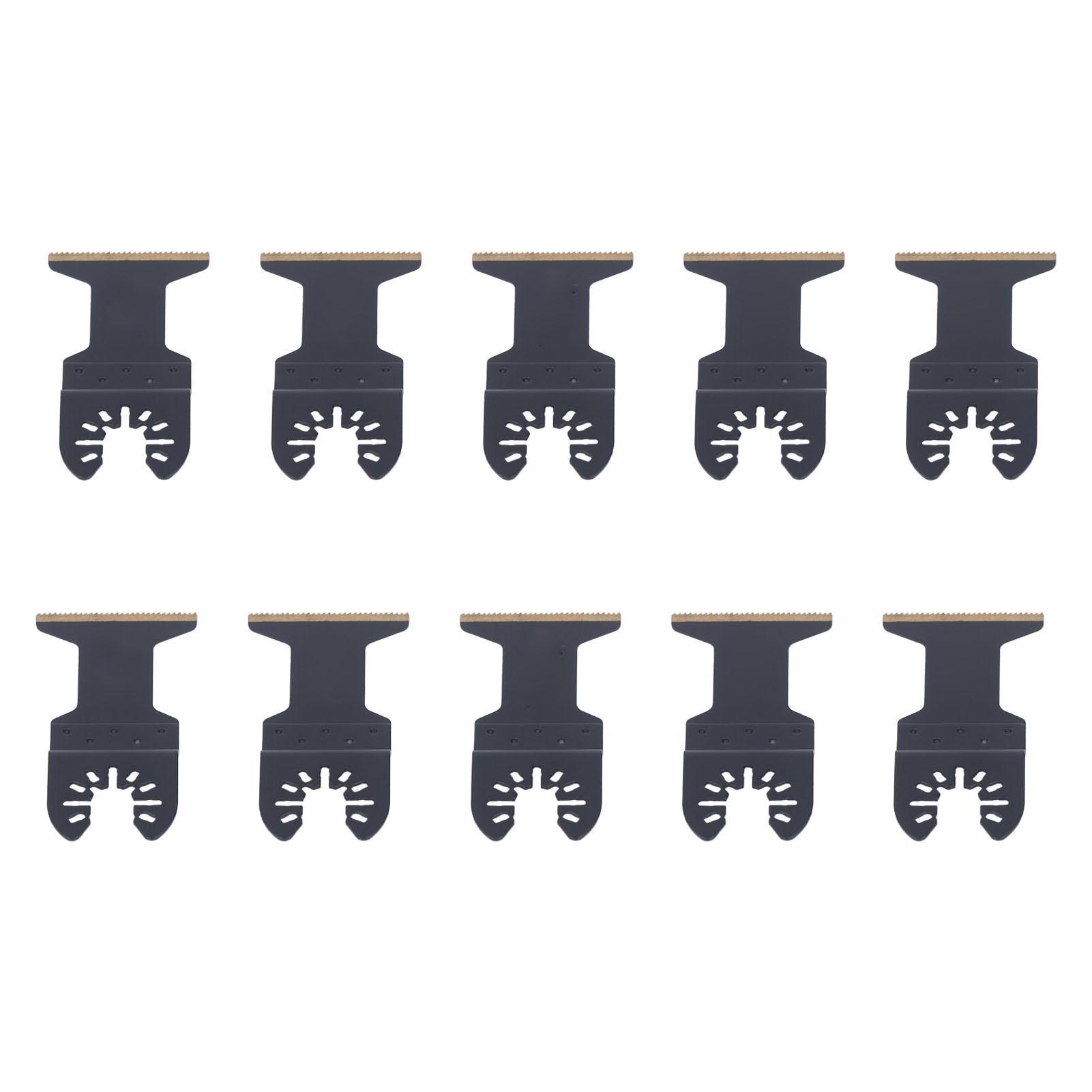 

Комплект из 10 многофункциональных лезвий HSS HCS с антикоррозионным покрытием для осциллирующих пил