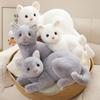 New Simulation Cat Stuffed Animal Plush Toy for Children To Sleep With, Soothing Dolls Cute Christmas Gifts for Kids