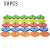 50PCS Golf Ball Mark Position Markers Assorted Color Diameter 24 Mm Plastic Golf Ball Marker