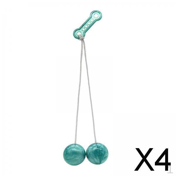 

4x Маятниковые шарики на нитке Обучающие Развивают моторику Забавные для выпускного Зеленые 4,5 см