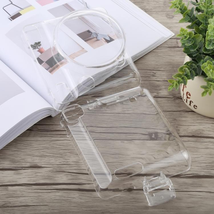 Protective Crystal Shell Case with Strap for FUJIFILM Instax SQUARE SQ6 (Transparent)