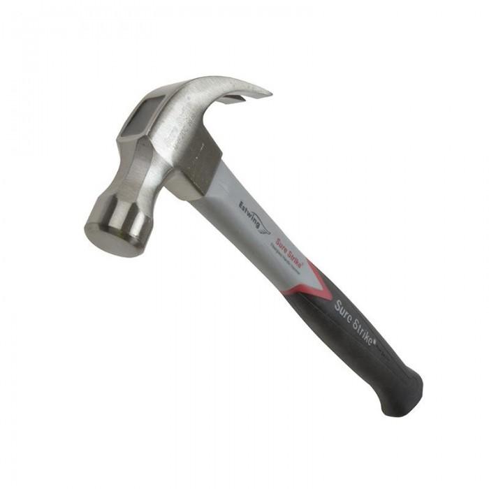 Martelli Estwing Emrf Surestrike con Manico in Fibra di Vetro e Piede a Pinza Curvo colore foresta di pioggia tropicale