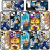 Phone Case for iPhone 17 15 16 Plus Redmi Note 14 12 11 13 Pro Max Huawei P30 P20 Lite OPPO A60 A40 A80 A38 A54 Vegito Anime Vegeta Dragon Gokus Ball