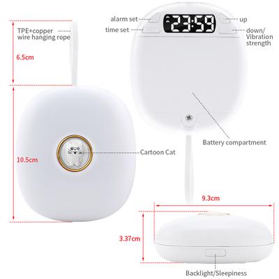 Silent Vibration Alarm Clock Students Wake Up Strong Wake Artifact Creative Cute Pet Mute LED Digital Clock BedsideClock
