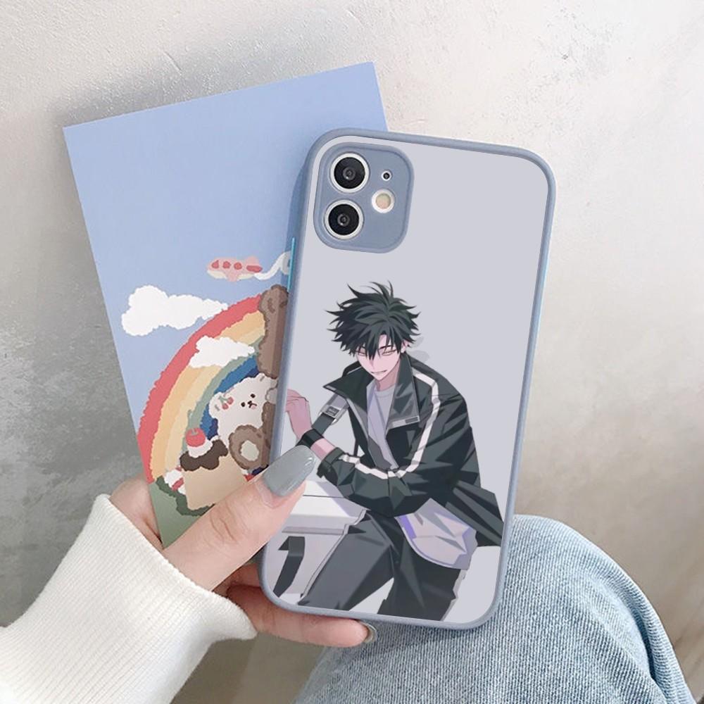 Anime Link Click Time Agent Phone Case for iPhone 14 11 12 13 Mini Pro Max 8 7 Plus X XR XS MAX Translucent Matte Cover