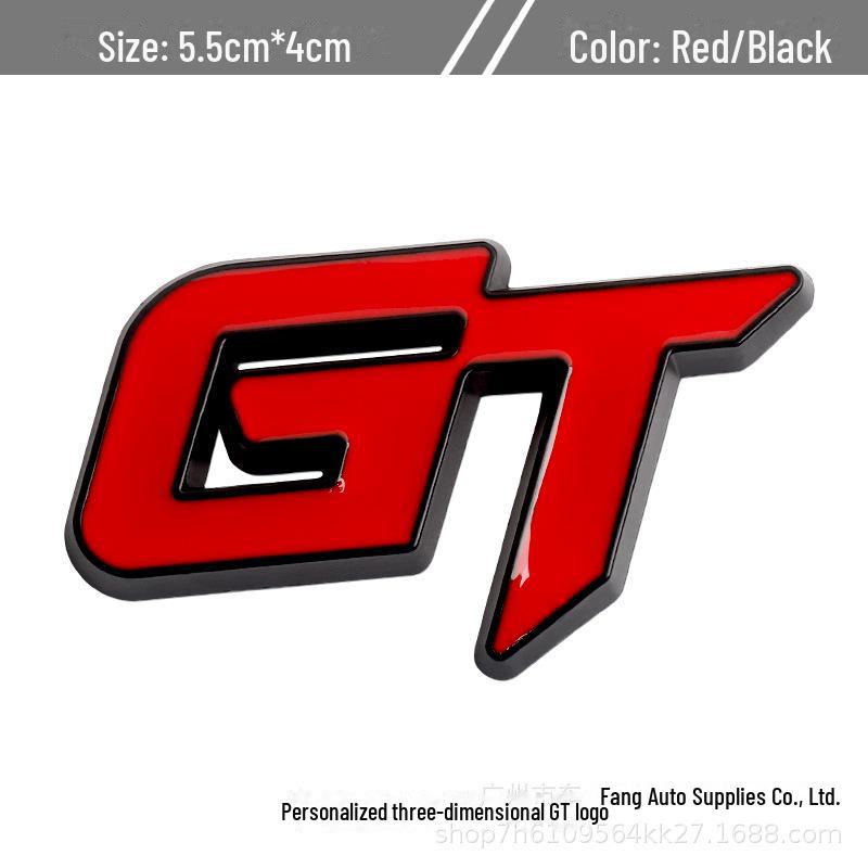 

Наклейки на автомобиль GT: Металлическая отделка решетки, этикетки на хвосте и боках. Креативные модификации экстерьера.