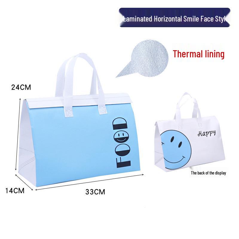 Disposable Insulated Aluminum Foil Milk Tea Bag - Chinese Style, Waterproof, Oil-Proof, Cold Storage Packaging Handbag