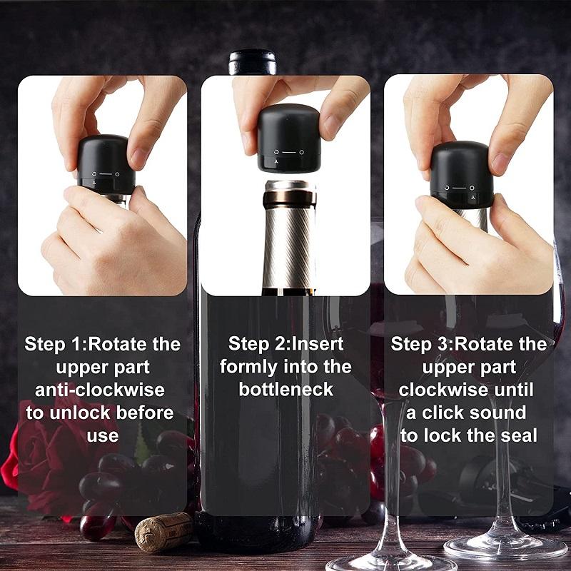 New Arrival 421PC Wine Stopper Reusable Bar Accessories Silicone Sealing Champagne Cork Keep Wine Freshness Bottle Cap Barware Home