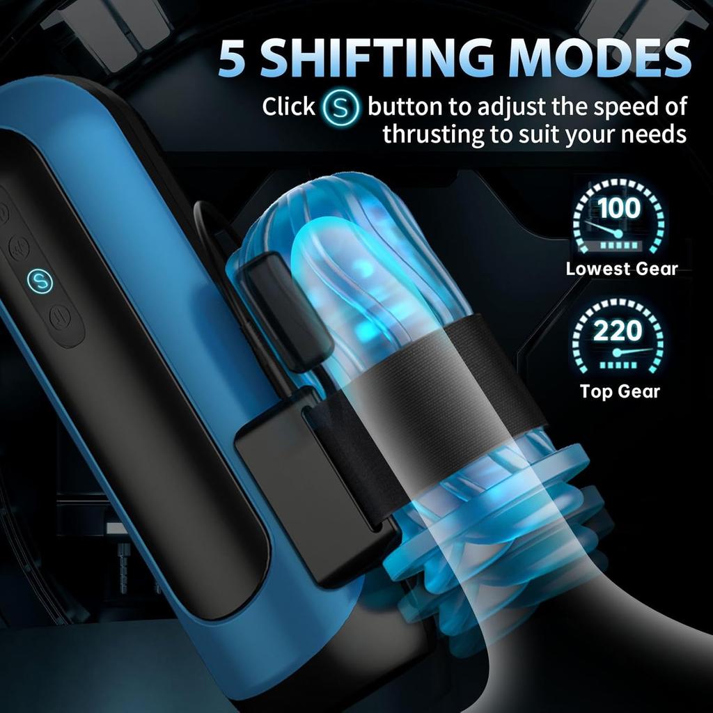 Sex Toys for Men Automatic Male Masturbator, Penis Pump with 7 Sucking & Roating & Licking Modes Fully Waterproof Blowjob Sex Toy for Men Pocket Puss
