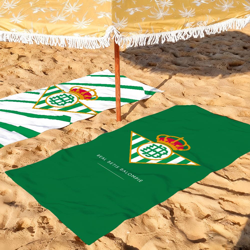 Team R-Real B-Betis ball Towel Drying Bath Towel Applicable To Light Swimming Camping Yoga Beach Out Balompie