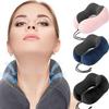 Travel Pillow Memory Foam U Shaped Neck Pillow,Super Lightweight Portable Headrest for Airplane Chair, Car, Home Office Sleeping