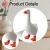 Duck Key Holder Funny Statue Crafts Housewarming Gifts Desk Decor Resin Ornament for Room Table