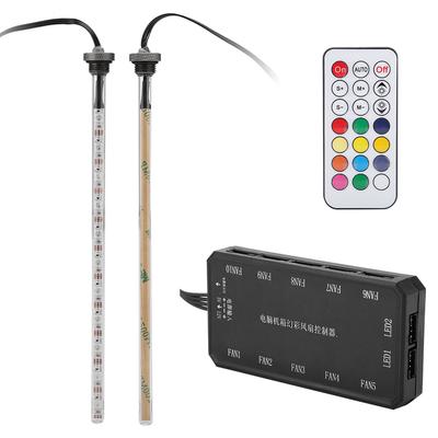 22cm Ljus Virusbehållare LED-lampa 15m Fjärrkontroll Vattentanklampa med Kontroller