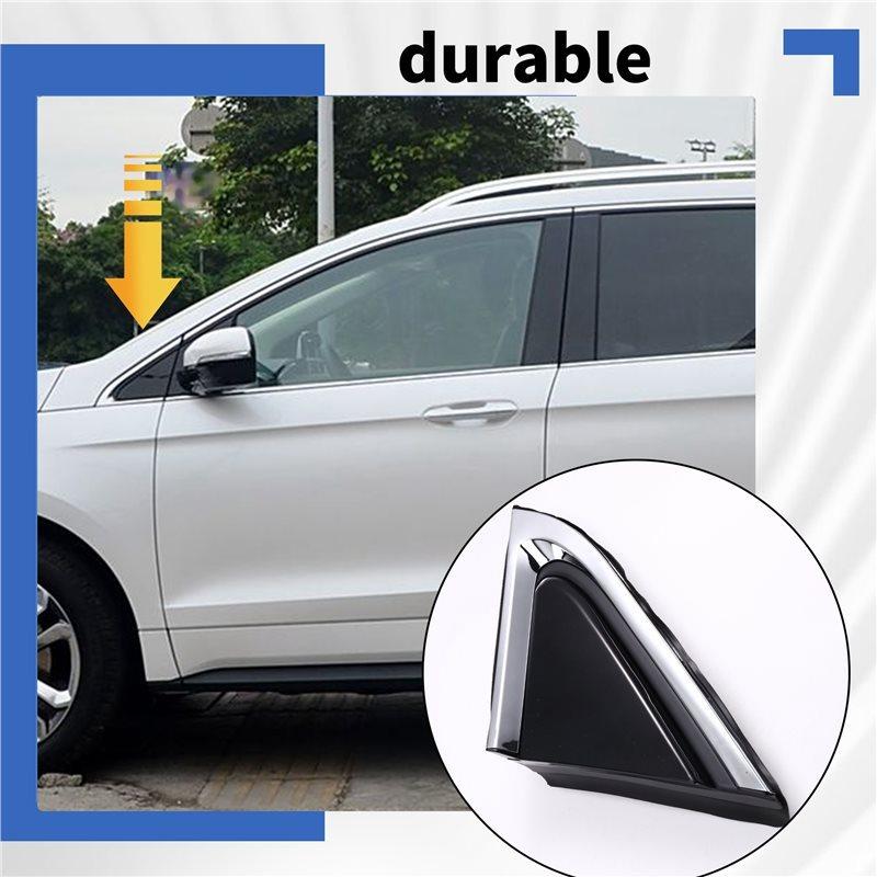 1Pair Rearview Mirror Triangular Panel Corner Window Panel FK7B-17075AE5UAW FK7B-17074AE5UAW For Ford Edge 2015-