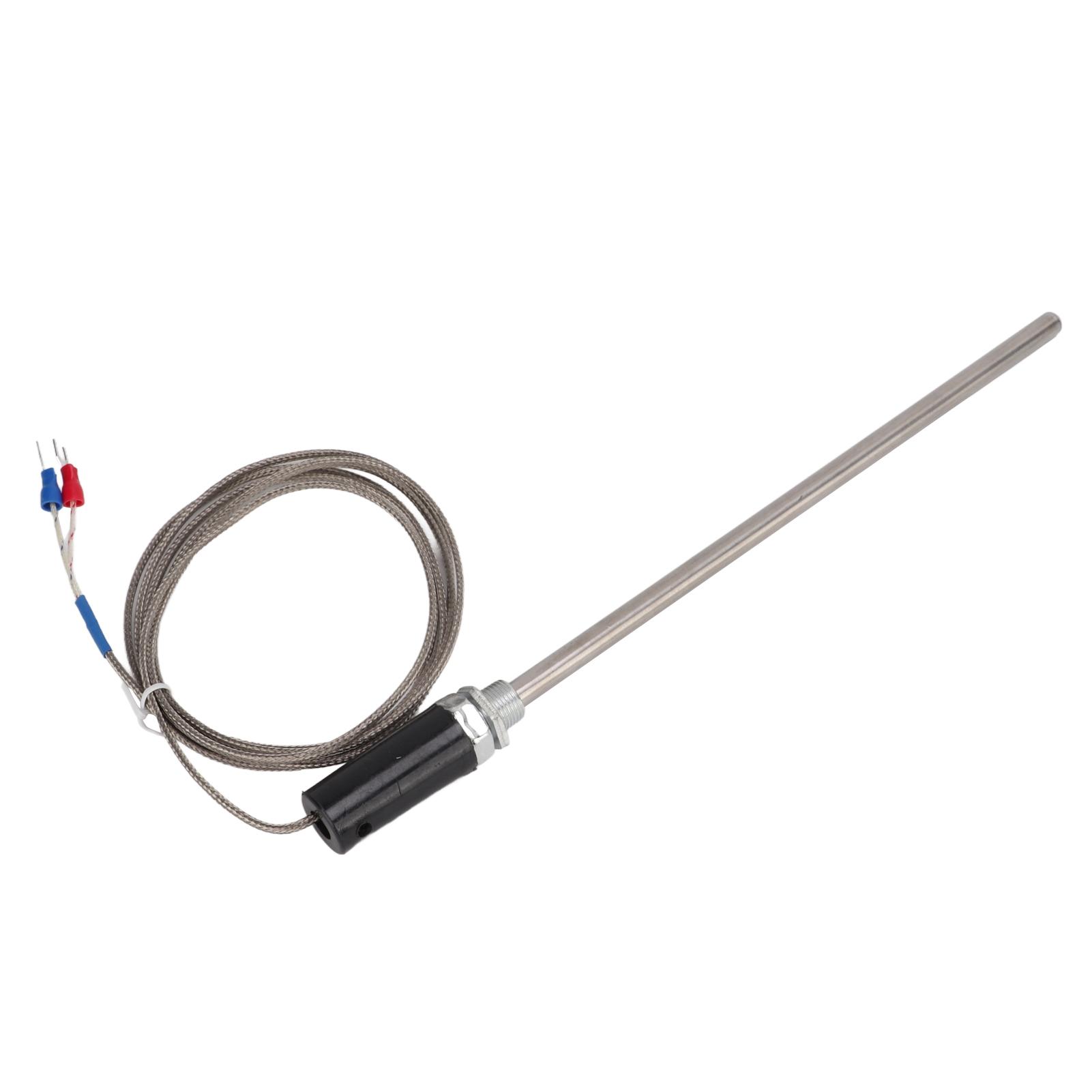 

M12 Тип зонда Термопара Тип K Датчик температуры из нержавеющей стали Температурный зонд4м