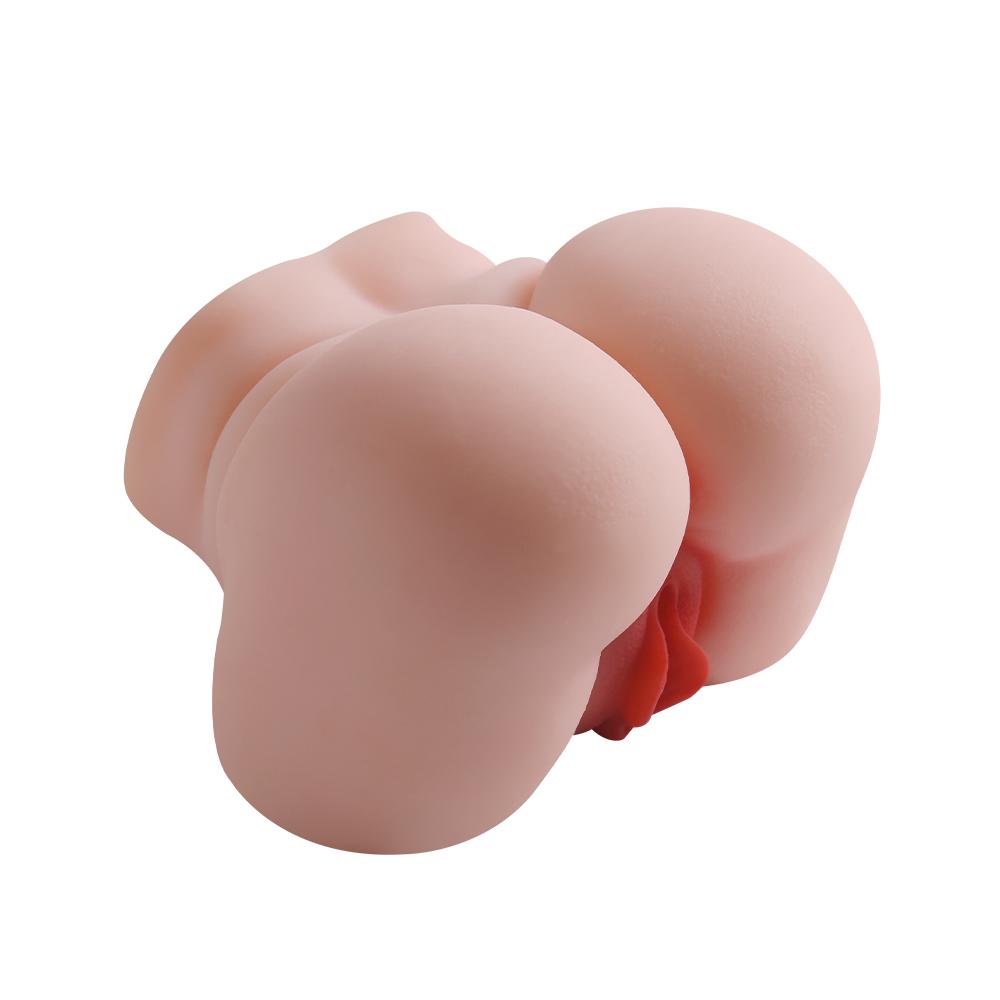 Men's Masturbation Cup Big Buttocks Soft Ass Sex Doll Tan Nude Real Skin Feel Vagina Sex Erotic Sex Toy