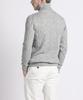 PANICALE Gray Melange Casual Turtleneck Knit