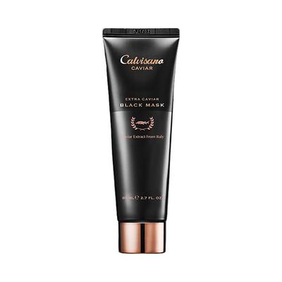 Calvisano Extra Caviar Black Mask 80ml / Skin Elasticity / Moisturizing / Nourishing / Lifting