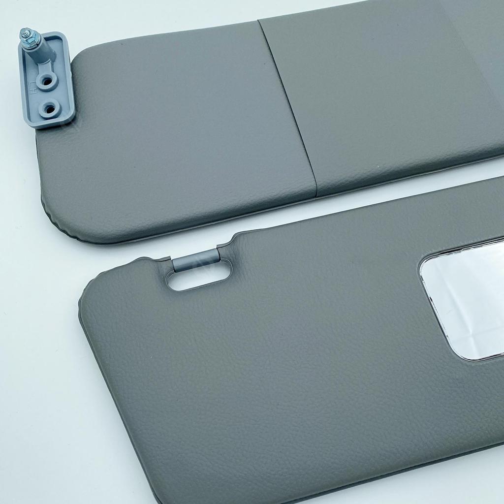 Parasolar pentru H100 pentru L300 Stânga Dreapta Set 2 buc Umbrela de soare pentru Hyundai H100 pentru Mitsubishi L300 Gri ​​Cu Oglinda