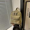 Schoolbag Bow Backpack Women's Niche Design Fashion Korean Edition School Bag 1011 Autumn and Winter Lightweight Small Travel Backpack