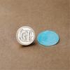 Sealing Wax Stamp Coppers Seals + 1Piece Wood Handle,Vintage Wax Seal Stamp Set for Envelops,Cards,Gift Wrappings
