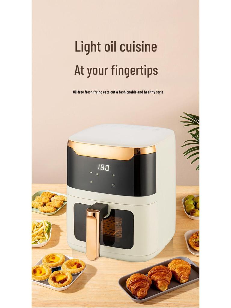 Large Capacity Multi-Function Air Fryer Oven with Safety Features and No-Flip Steam Tender Bake