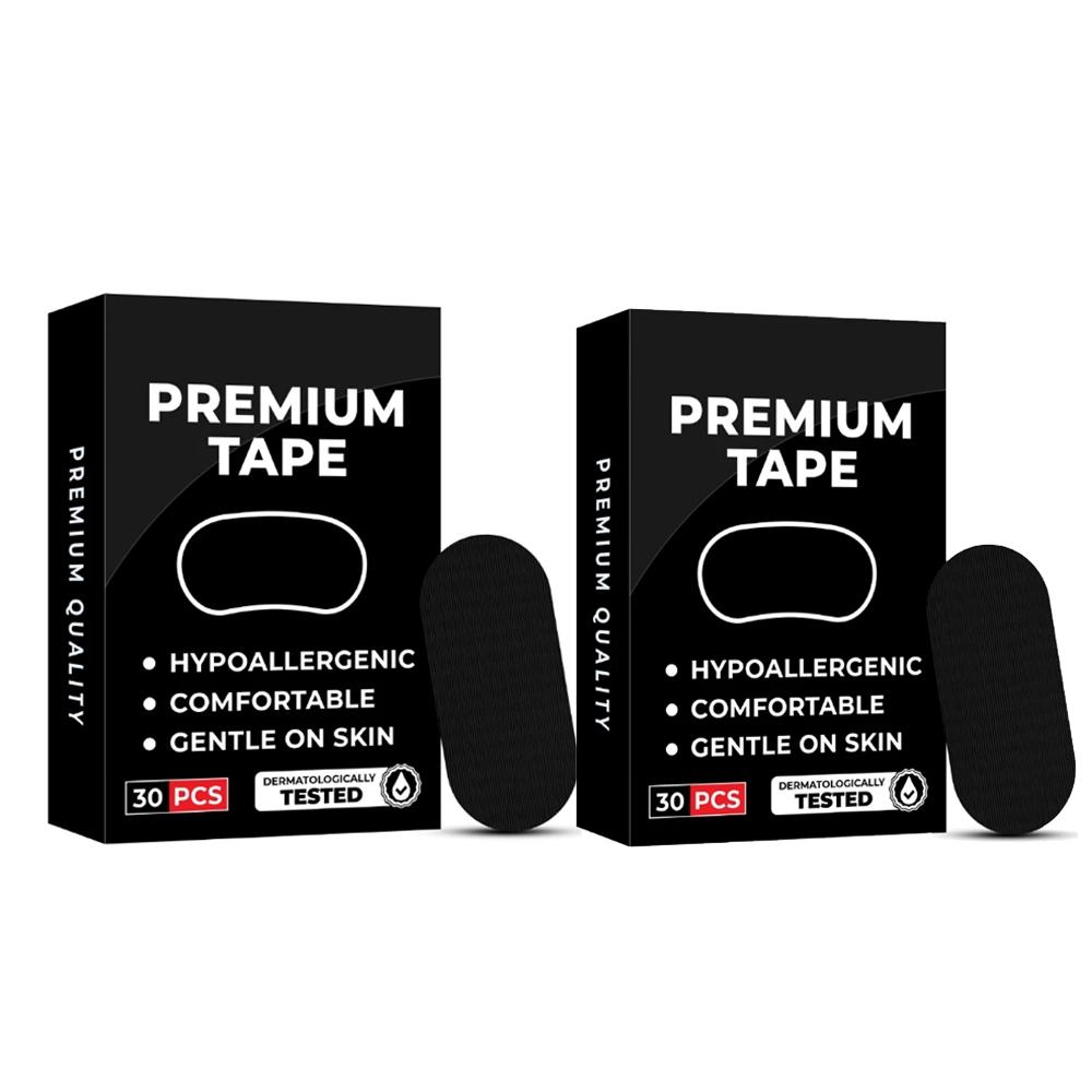 30/60Pcs Anti-Snoring Stickers For Children Adult Night Sleep Lip Nose Breathing Improving Patch Mouth Correction Sticker Tape