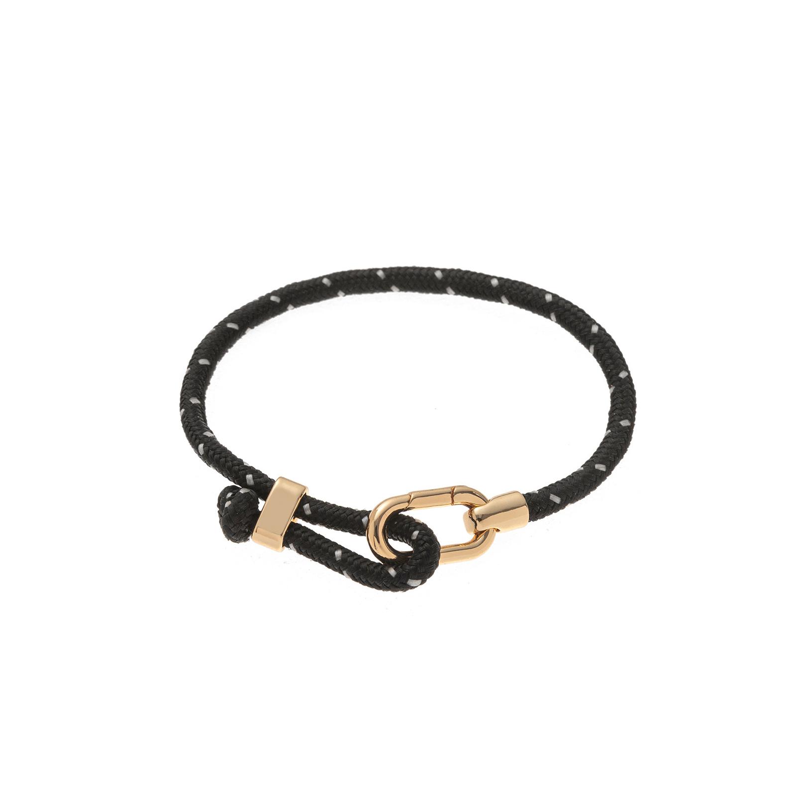 

Регулируемый парный браслет, красочный шнурок, современный дизайн, удобная посадка, легкие украшения, подарок для него/нее чёрный