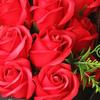 Moda Regalos Creativos Romántico Día de San Valentín Flor 18 Rosas de Jabón Ramo Caja de Regalo Día de la Madre Regalo de Cumpleaños Accesorios