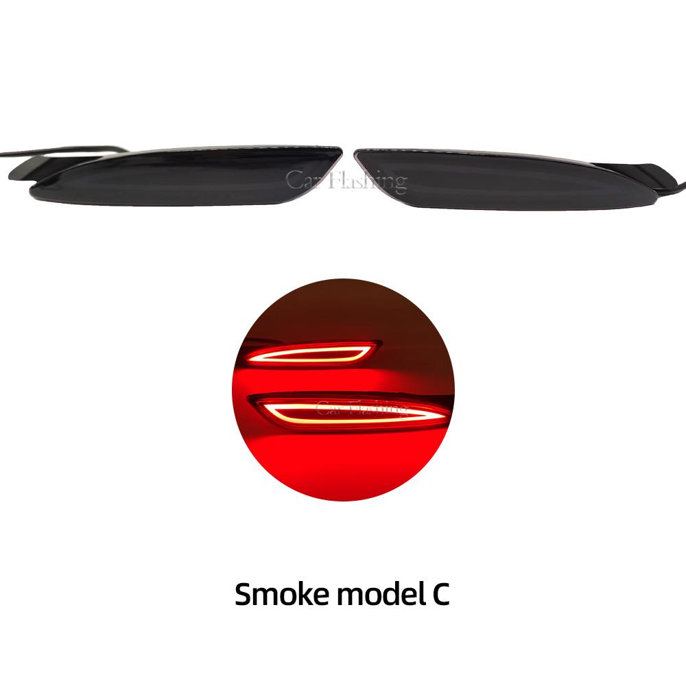 2 Stück Für Mazda 6 Atenza 19-22 Für Mazda 3 Schrägheck 19-22 CX5 22-23 Reflektor Rückleuchte Auto LED Stoßstange Bremslicht Blinker