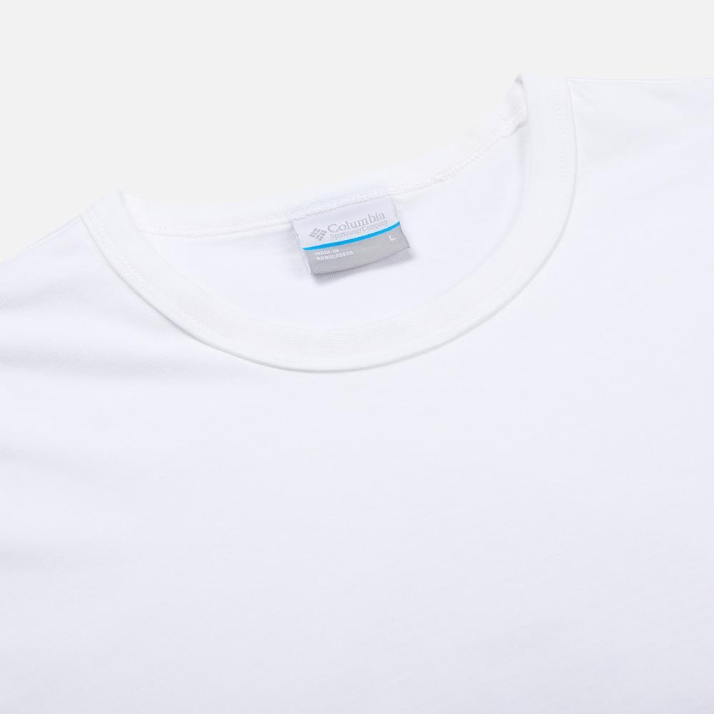 COLUMBIA Unisex Csc Heavyweight Back Graphic Short Sleeve T-Shirt