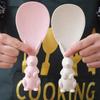 Straw Rabbit Spoon Can Stand Up Rabbit Rice Spatula Rice Cooker Creative Non-Stick Rice Cartoon Rice Spoon Cooking Spoons Tools