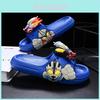 Cartoon Character Children's Slippers For Boys Summer Non-slip Home And Outdoor Use In Various Colors And Sizes