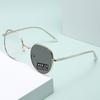 New anti-blue reading glasses metal frame goggles fashion trend reading glasses - color-changing glasses