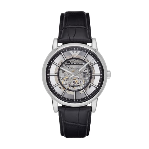 

Мужские часы Emporio Armani AR1981, синий кожаный ремешок