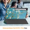 For Samsung Galaxy Tab S10 FE+ Case Pattern Print Leather Stand Tablet Cover