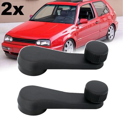 2X Window Winder Crank Handle For VW MK3 MK4 Beetle Cabrio Golf Jetta T4 Transporter Camper Skoda Octavia Fabia Repair Kit