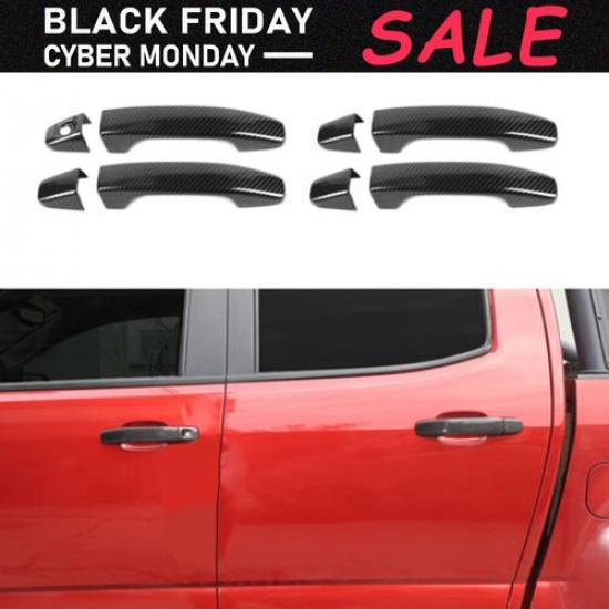 Door Handle Panel Protect Shell Trim Cover For Chevy Colorado/GMC Canyon 2015-22