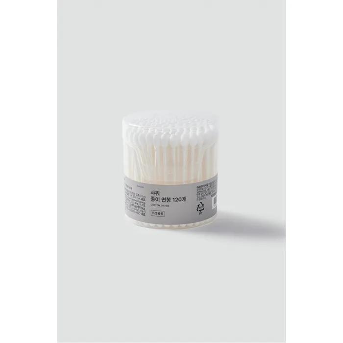 [JAJU] Shower Paper Cotton Swab 120 pcs